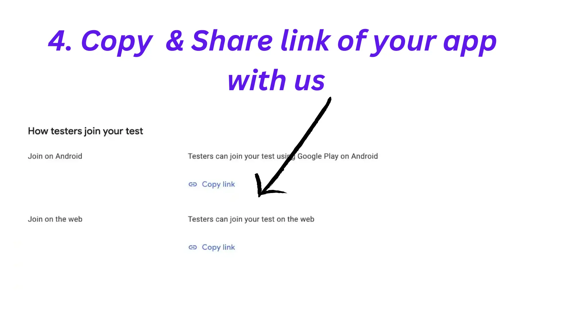 Share App Link