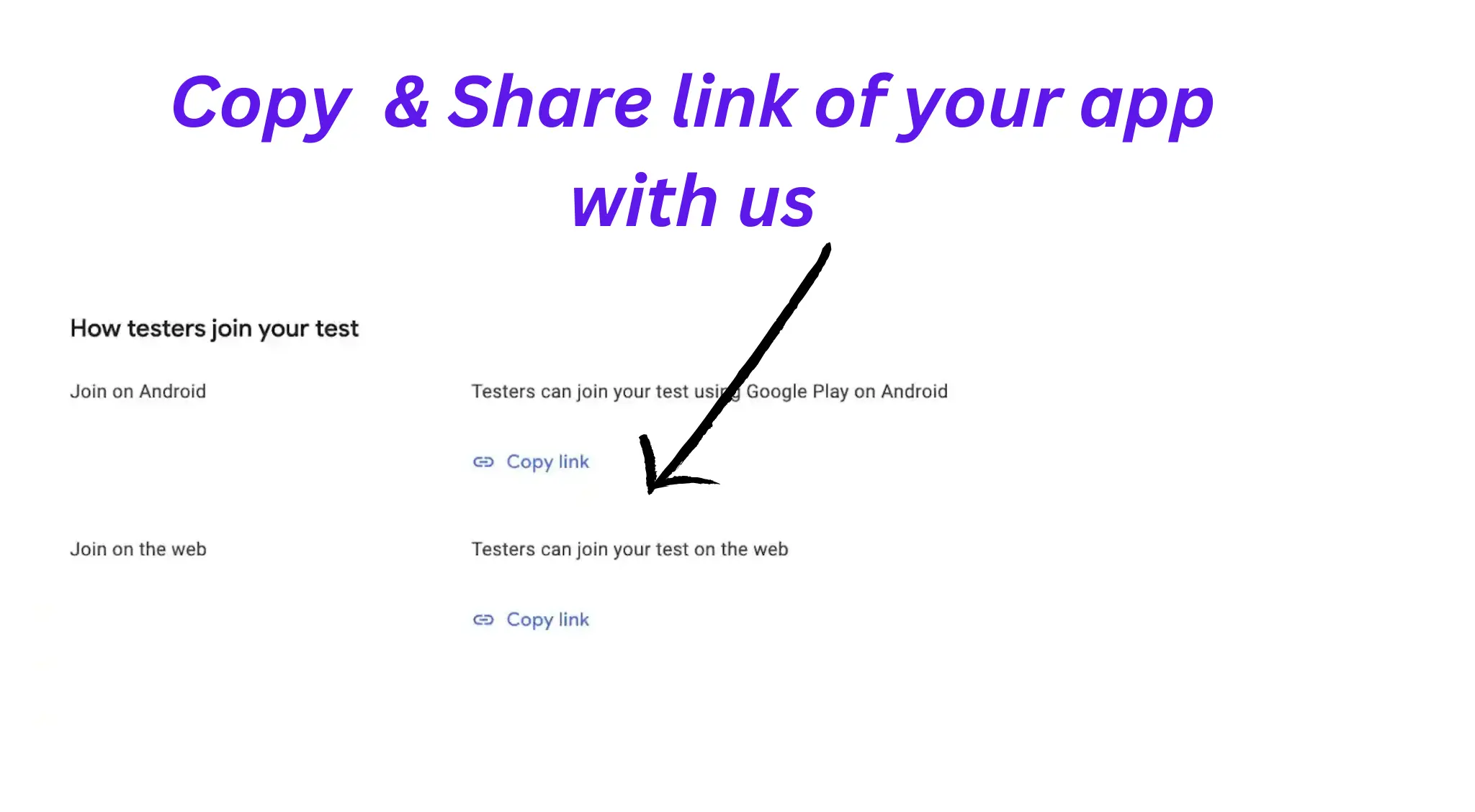 Share App Link